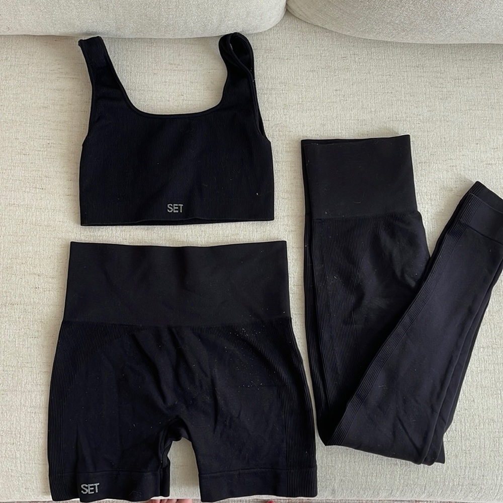 SETactive Sculptflex 3 Piece Set in Onyx